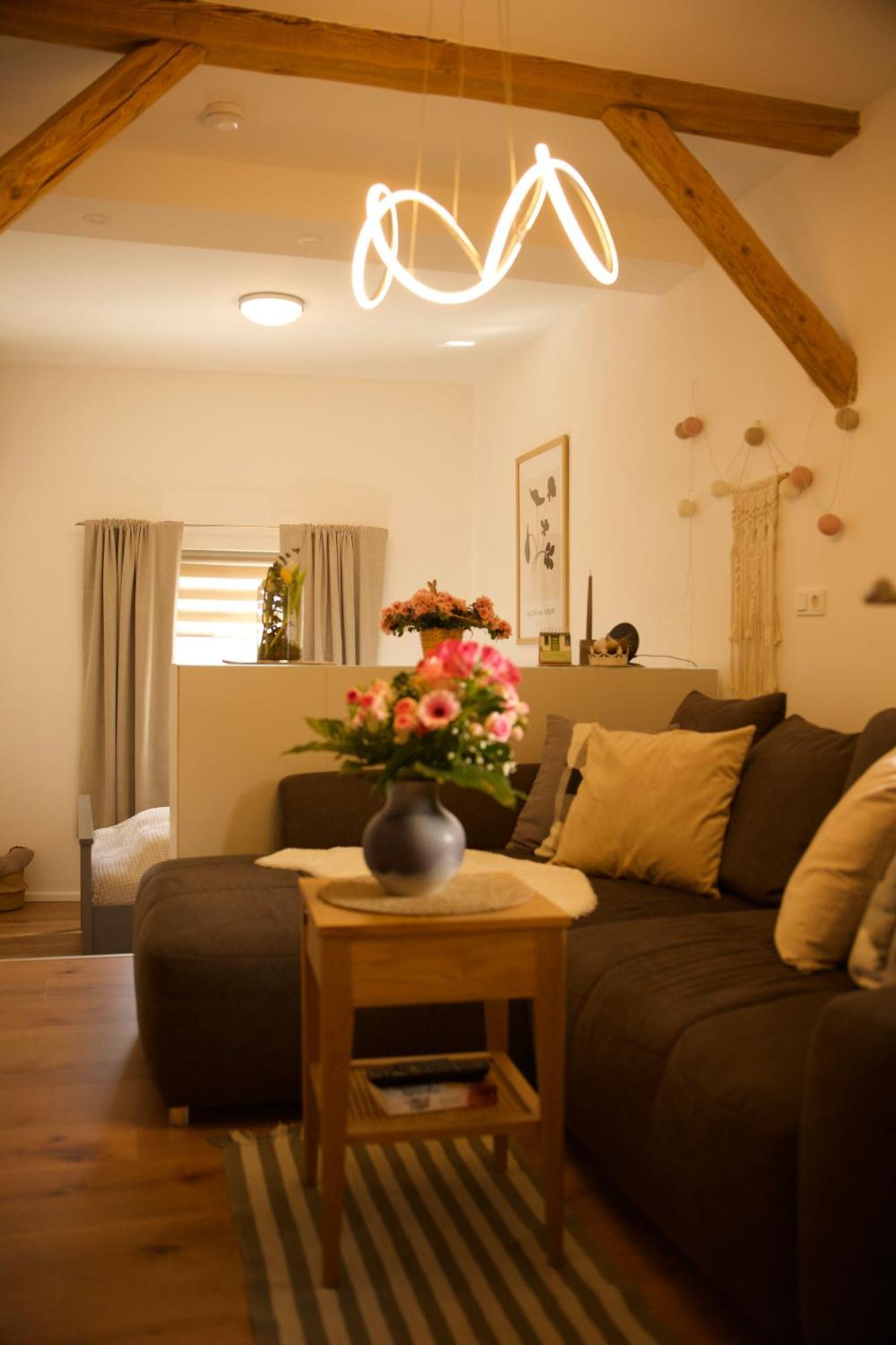 Charmantes Luxus Maisonette- Apartement 巴特赫尔斯费尔德 外观 照片