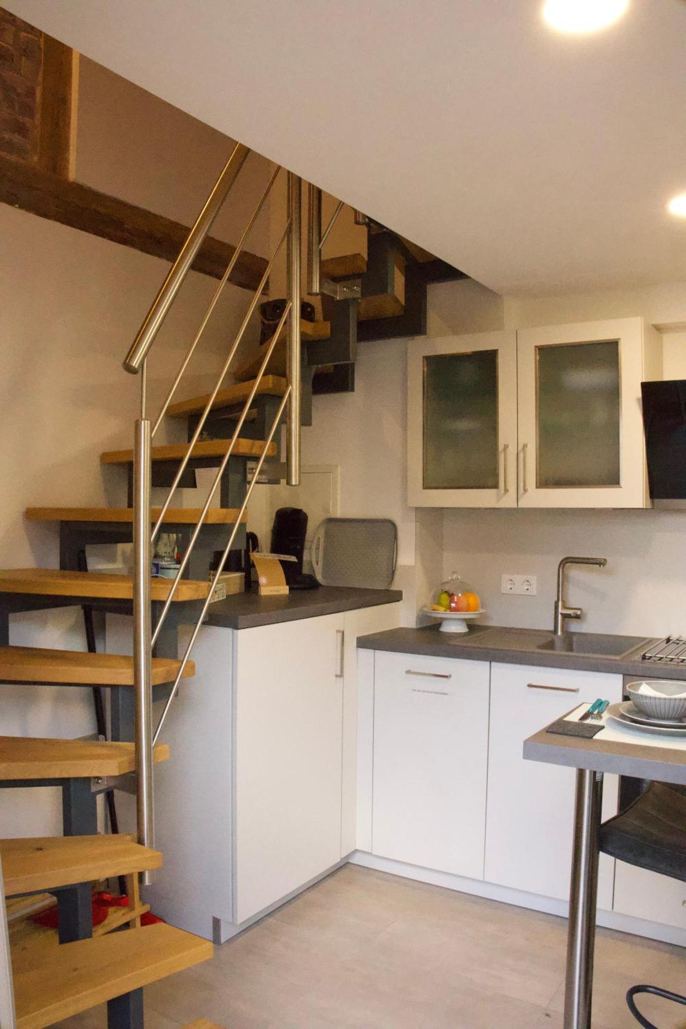 Charmantes Luxus Maisonette- Apartement 巴特赫尔斯费尔德 外观 照片