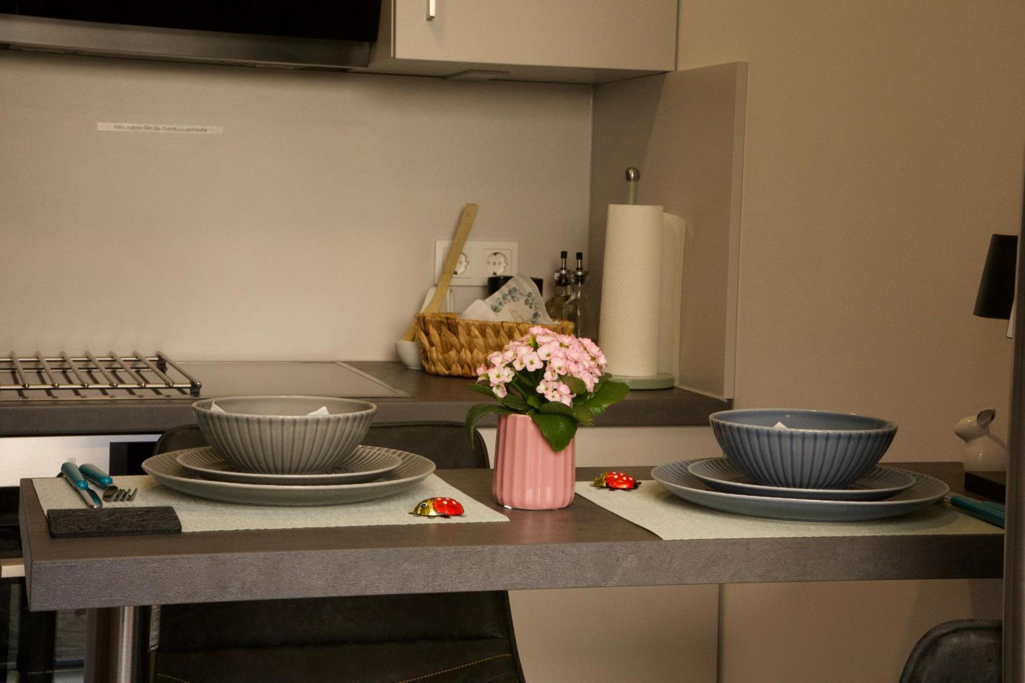 Charmantes Luxus Maisonette- Apartement 巴特赫尔斯费尔德 外观 照片