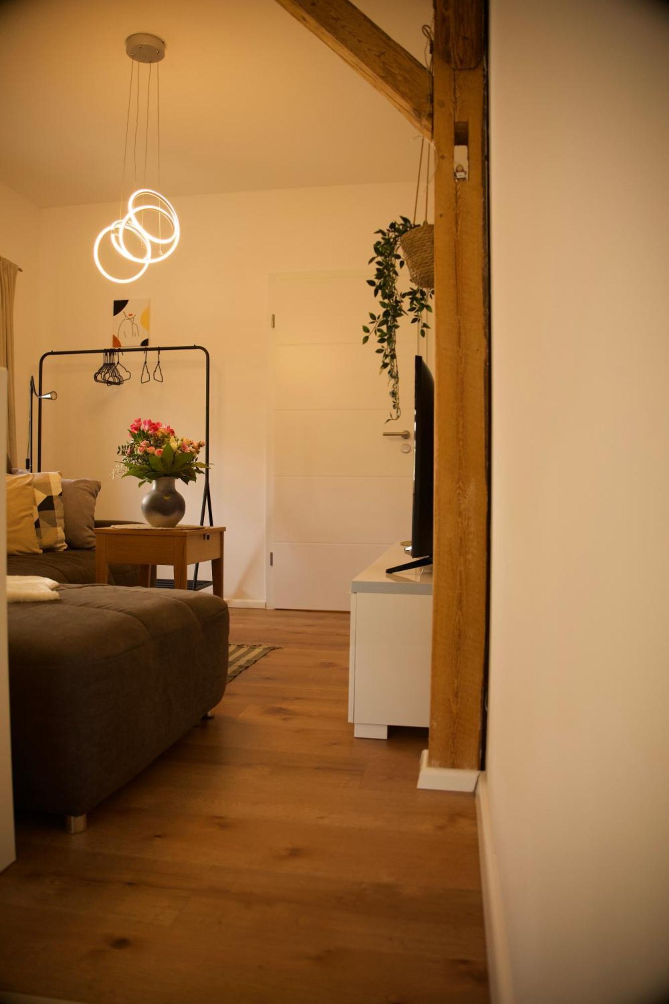Charmantes Luxus Maisonette- Apartement 巴特赫尔斯费尔德 外观 照片
